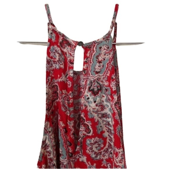 HP🏆 AEO Red Floral High Neck Boho Shift Mini Dress
- XXS - Picture 5 of 5